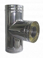 Тройник сэндвич КПД кожух нержавеющий