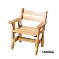 Кресло "Богатырь" дуб лакированный 