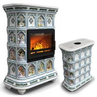 КимрПечь Истра центральный Фантазия (комплектация: Ладья-700)