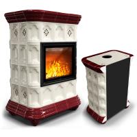 КимрПечь Истра пристенный Вишня (комплектация: Астов-МЛ700)