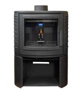 Печь-камин FireBird Puma 9кВт, чугун, с дровником