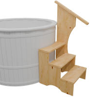 Усиленная лестница с поручнем BONDARSPA для купели