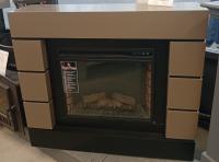 Комплект Портал Royal Flame Lindos беж.серый, черный + Очаг Очаг Royal Flame Vision 23 EF LED FX