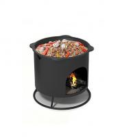 Печь под казан Везувий 6-8 л малая (без казана)