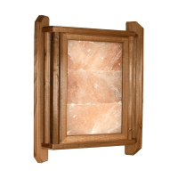 Абажур из Гималайской соли 3 плитки угловой Термолипа