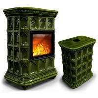 КимрПечь Истра центральный Хвоя (комплектация: Облицовка для топки МЛ 700)