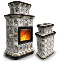 КимрПечь Истра центральный двухъярусный Звери (комплектация: Астов-МЛ700)