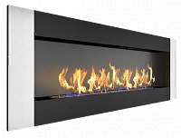 Биокамин ZeFire серия Elliot c вертикально шлифованными рамками