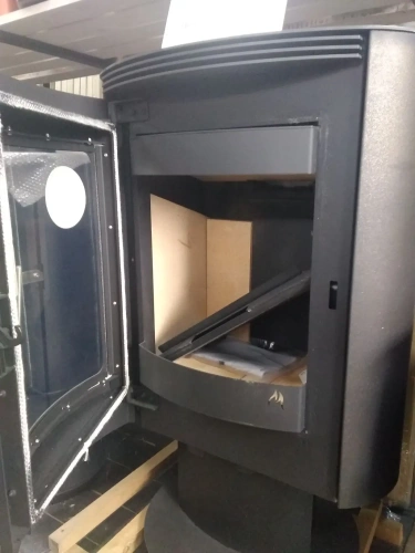 Печь-камин ТМФ Визиера поворотная 360* 8 кВт