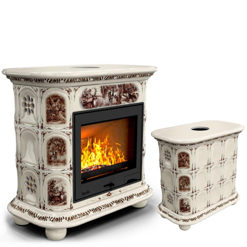 КимрПечь Прованс центральный Звери (топка: Ладья-600) (топка: Ладья-600)