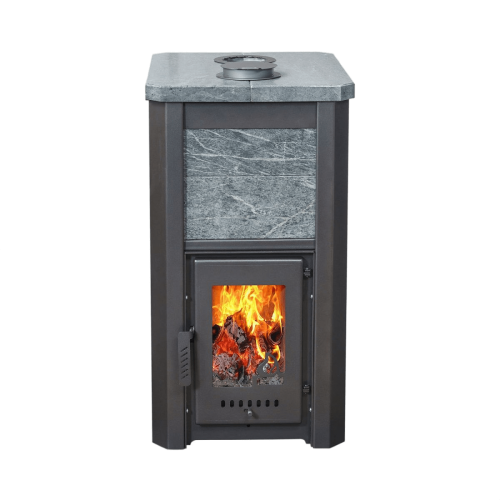 Печь-камин универсальная Варвара Сказка Мини "Дуэт" Талькохлорит