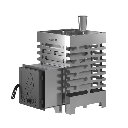 Печь для бани Везувий ASTON (АСТОН) 12 INOX стекло