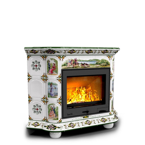 КимрПечь Прованс угловой Усадьба (топка: Ладья-700)