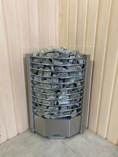 Печь Олимпия 7 кВт (7-11 м3) Угловая РЭК Ресурс электрокаменка ЭКМ