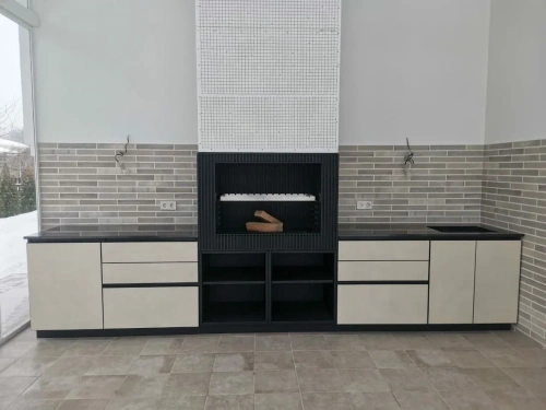 Кухня ASTOV BBQ по индивидуальному проекту