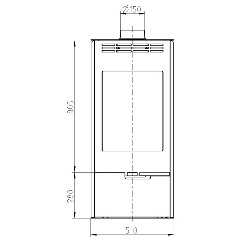 Печь-камин Thorma Andorra II (Торма Андорра 2)