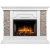 Комплект Портал Firelight Florida 25 белый, серый + Очаг Electrolux EFP/Р-2520LS N