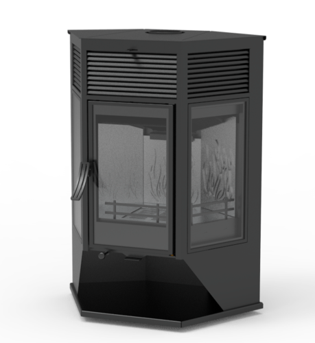 Печь-камин BLACK STOVE Hors-13 (Хорс 13)