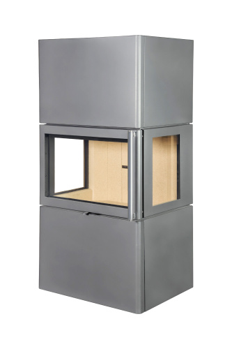 Камин Экокамин Камин КРИТ черный/графит