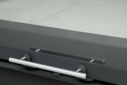 Топка Экокамин Вега 1200 РB принтинг черный шамот подовое горение