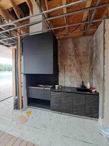 Кухня ASTOV BBQ по индивидуальному проекту