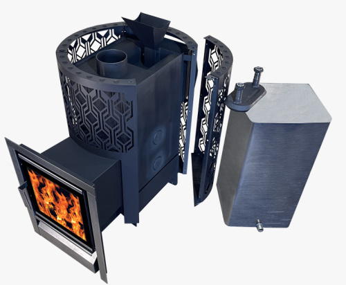 Печь камин для бани Народная 26