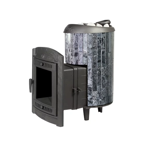 Печь для бани Атмосфера L до 20 м³ в ламелях ПроМеталл