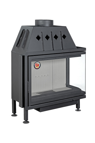 Топка Экокамин Альфа 1000 L / R два стекла