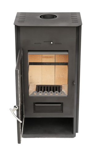 Печь-камин НМК стальная "Сибирь" 8 кВт