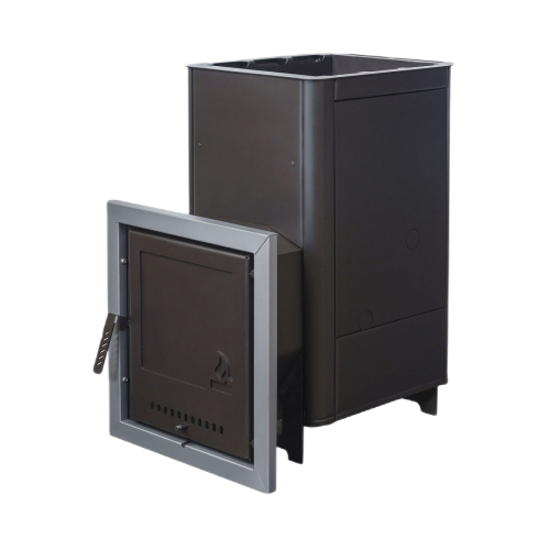 Печь для бани Варвара Мини с теплообменником глухая дверка