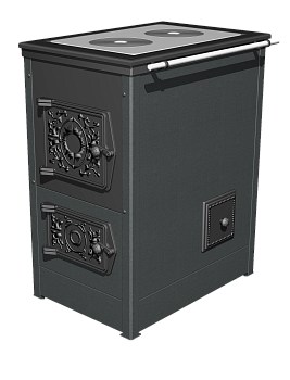 Печь-камин дачная (каркас) под кирпич