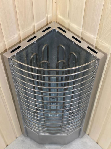 Печь Олимпия 9 кВт (9-15 м3) Угловая РЭК Ресурс электрокаменка ЭКМ