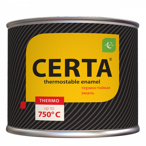 Эмаль термостойкая Церта банка (под кисточку)