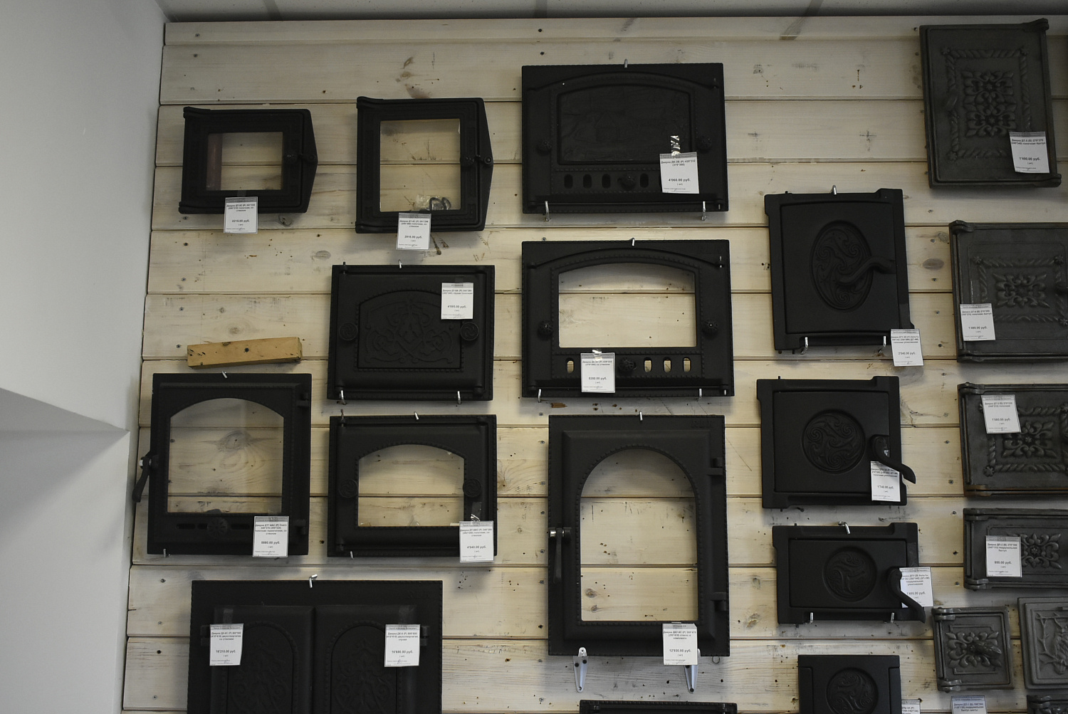 Огромный выбор печного литья и кирпича!