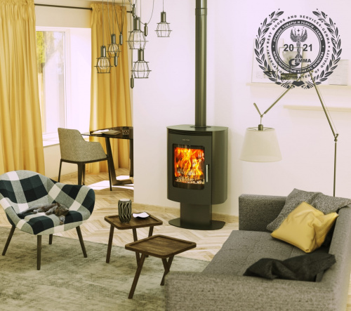 Печь-камин ТМФ Визиера 8 кВт