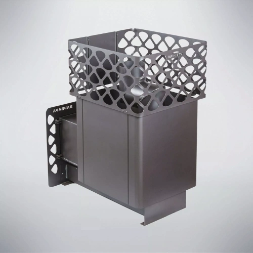 Печь для бани Варвара Теремок Удлиненная топка