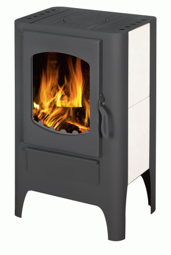 Печь-камин Бавария ЭКО с плитой РК 165M