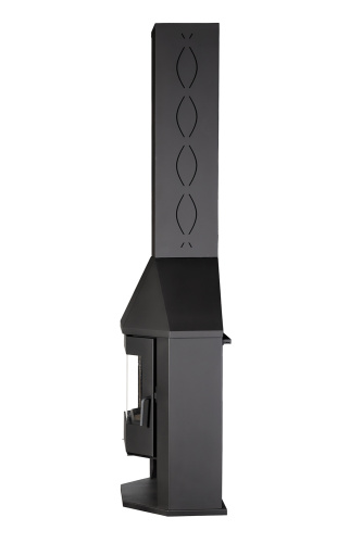 Камин Экокамин Мюнхен пристенный ГИГАНТ черный PKN194