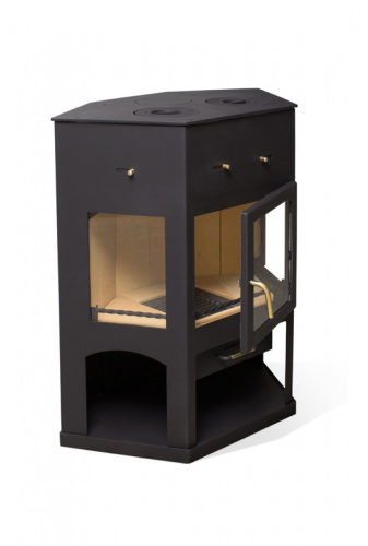 Печь-камин Мета-Бел Енисей 11 с плитой