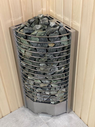 Печь Олимпия 9 кВт (9-15 м3) Угловая РЭК Ресурс электрокаменка ЭКМ